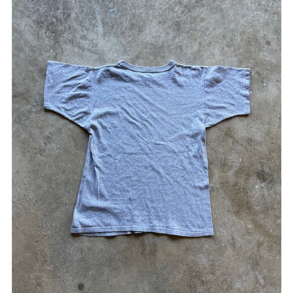 Vintage 1980s Dickinson College Champion Gray Shirt Size Small Made in USA - Picture 2 of 8